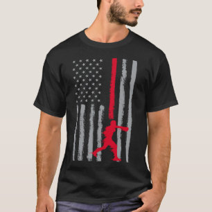 coffee boxing- Vintage USA American Flag for boxin T-Shirt