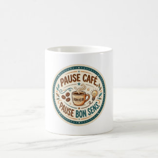 Coffee Break, Common Sense | Vintage Coffee Mug