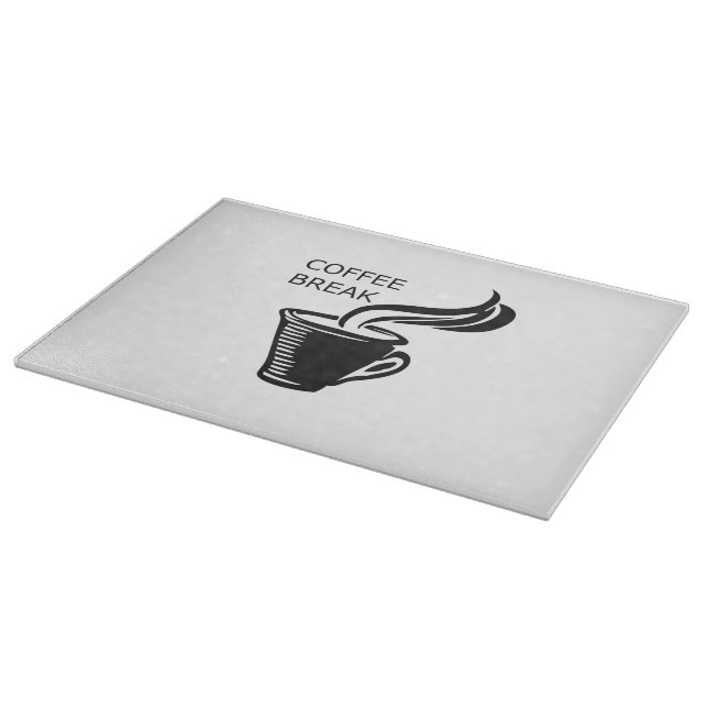 Coffee Break Cutting Board (Corner)