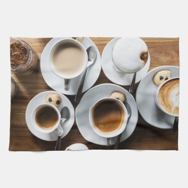 Coffee Break Kitchen Towels (Horizontal)