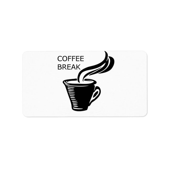 Coffee Break Label (Front)