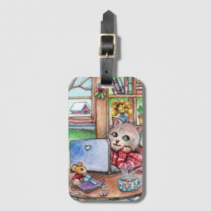 Coffee Break Luggage Tag