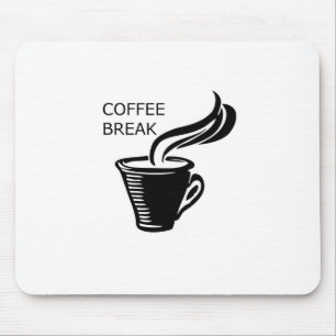 Coffee Break Mouse Pad