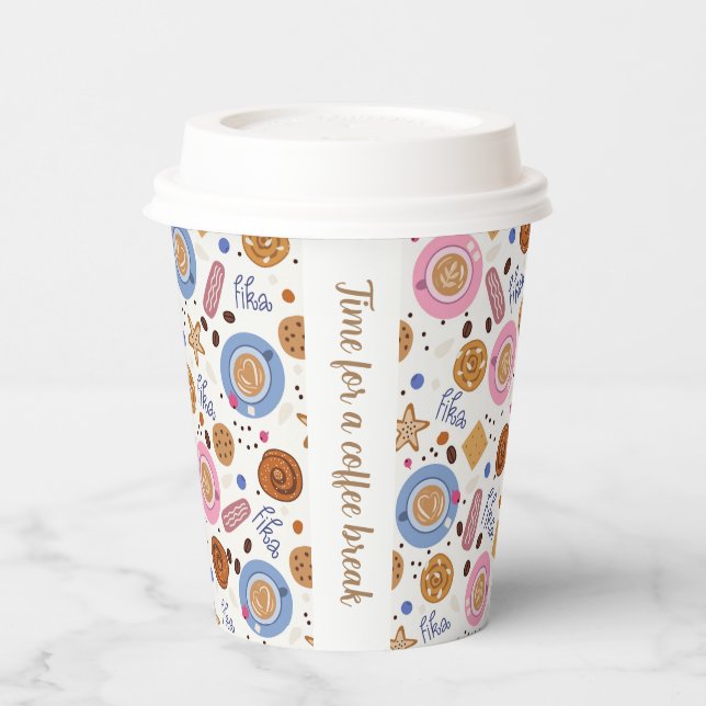Coffee break Paper cup (Left)
