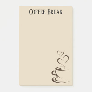 Coffee Break Post-It Notes