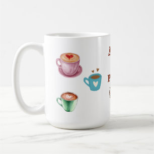 COFFEE BREAK SIP OF PEACE White Multicolor 15OZ Mug