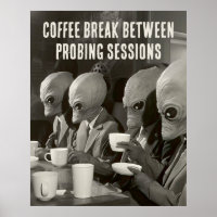 Coffee Break Taking a Pause from Alien Abductions