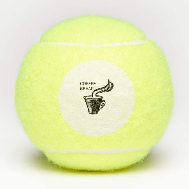 Coffee Break Tennis Balls (Front)