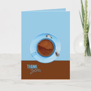 Coffee Break Thank You Card