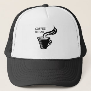 Coffee Break Trucker Hat