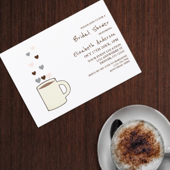 Coffee Bridal Shower Invitation (Creator Uploaded)