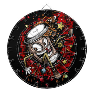 Coffee Burst Dartboard