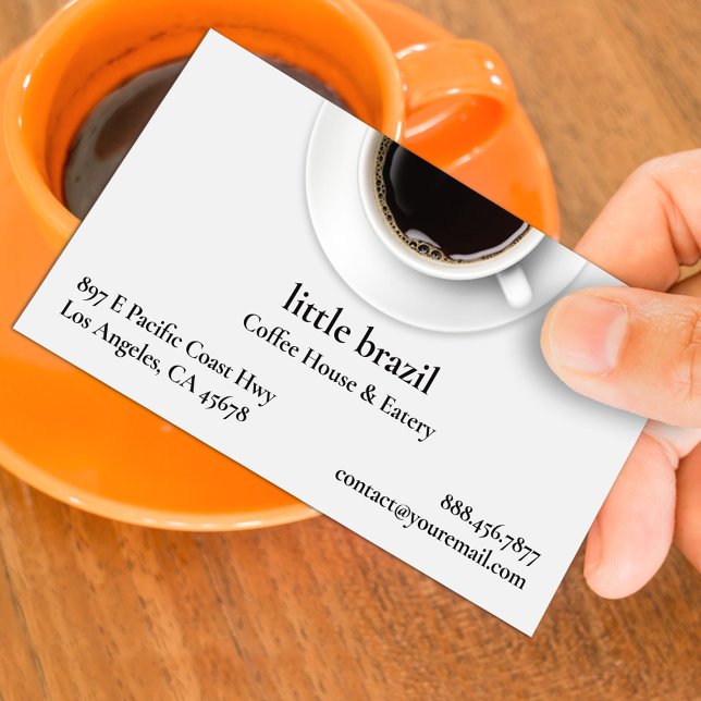 Coffee Business Card (Creator Uploaded)