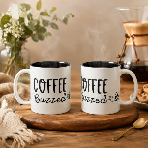 Coffee Buzzed Bumblebee Coffee Mug