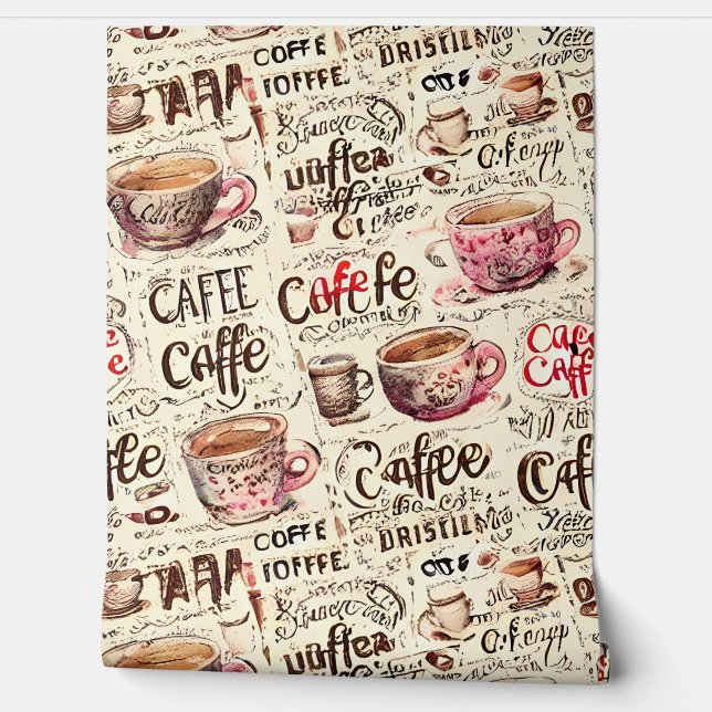 Coffee cafe shop Wallpaper (Unrolling)