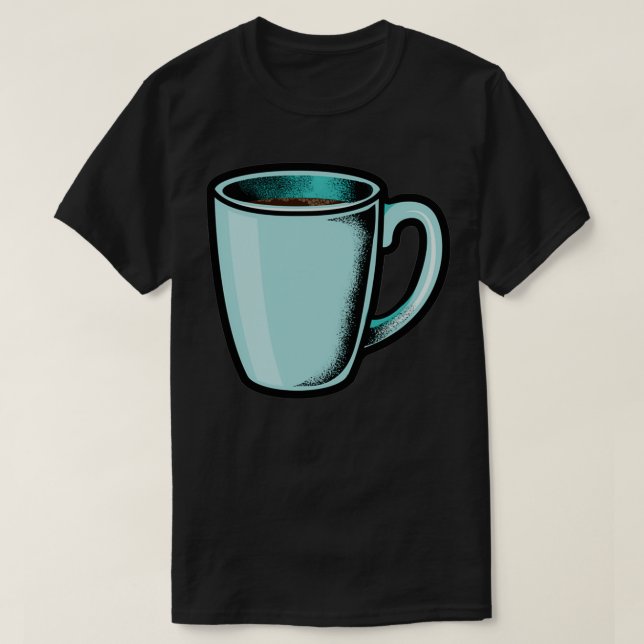 Coffee Caffeine Caf Espresso Cappuccino 17 T-Shirt (Design Front)