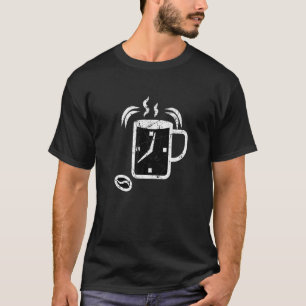 Coffee Caffeine Drinker Time For Coffee Men Women T-Shirt