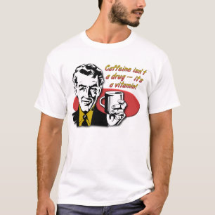 Coffee Caffeine Vitamin Funny Shirt
