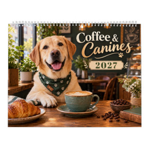Coffee & Canines Dog Lover Calendar