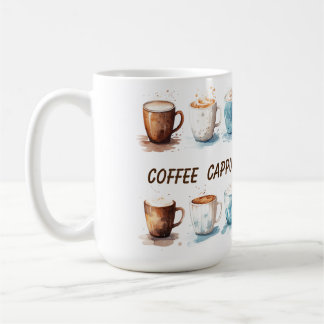 Coffee cappuccino caffe latte coffee mug