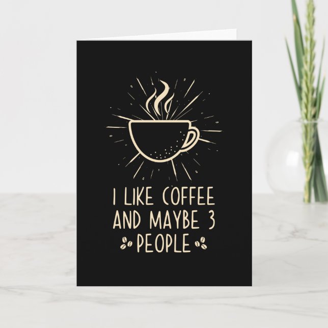Coffee Card (Front)