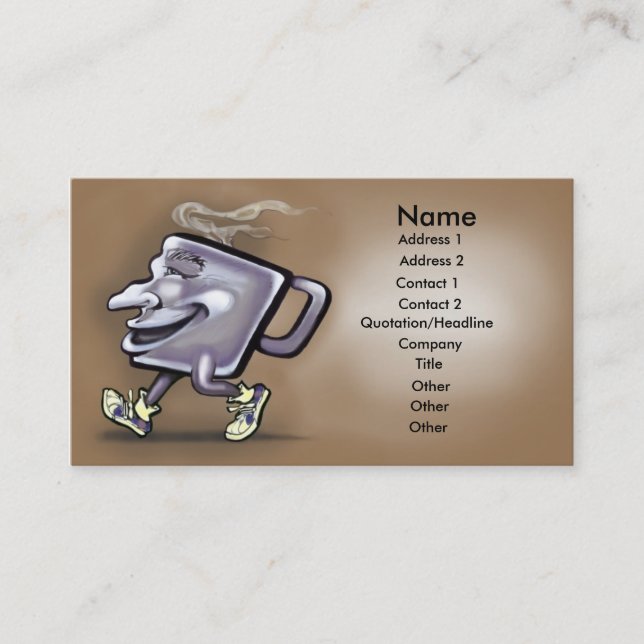 Coffee Card (Front)
