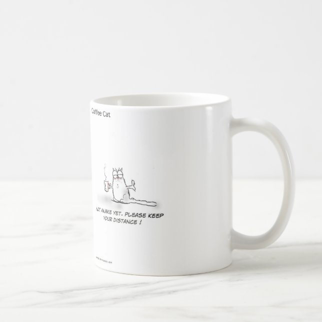 Coffee Cat   - coffee mug (Right)