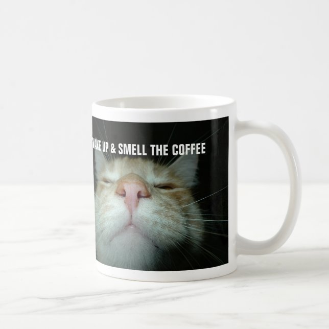 Coffee Cat Mug (Right)