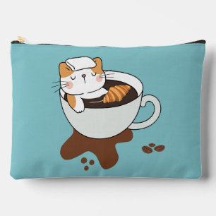 Coffee Cat Spa Accessory Pouch