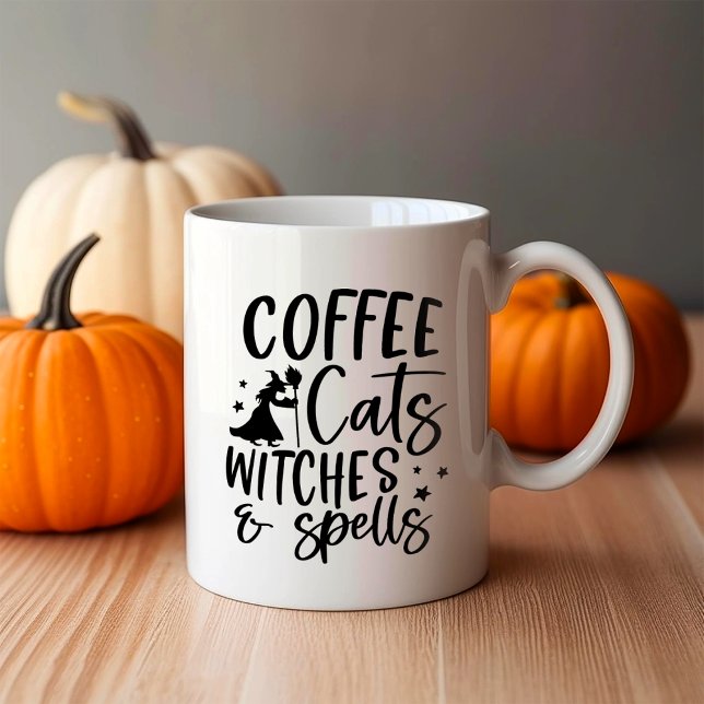Coffee Cats Witches and Spells Mug (Creator Uploaded)