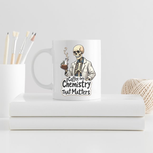 Coffee Chemistry Skeleton Mug (Creator Uploaded)