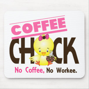 Coffee Chick 2 Mouse Pad