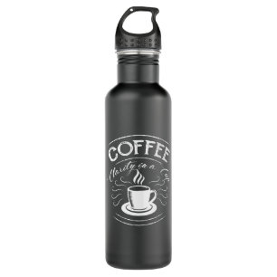 Coffee Clarity in a Cup 710 Ml Water Bottle