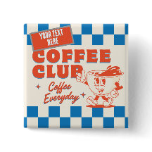 Coffee Club cartoon– Adorable Coffee Lover