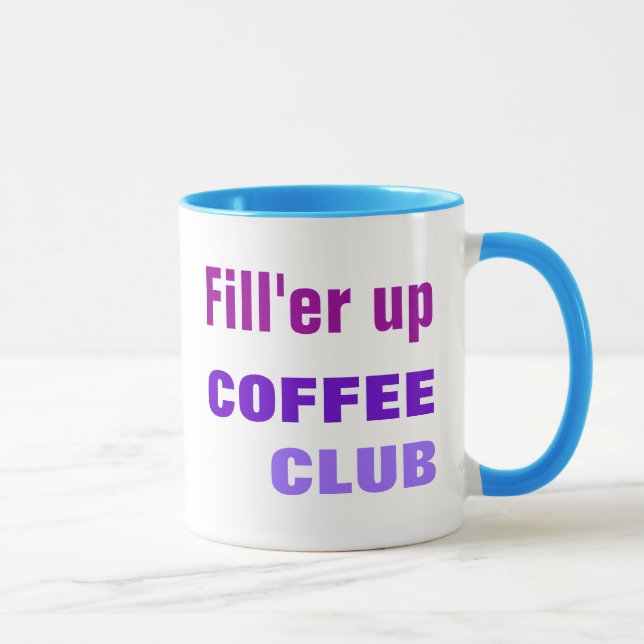 COFFEE CLUB mug (Right)