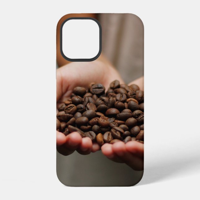 Coffee coffee beans aroma roasted iPhone case (Back)