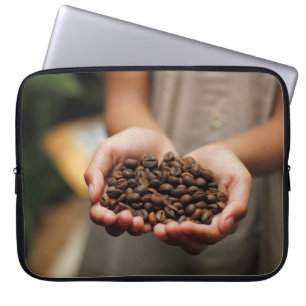 Coffee coffee beans aroma roasted laptop sleeve