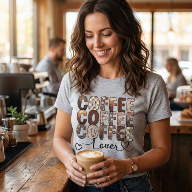 Coffee. Coffee. Coffee lover. T-Shirt (Creator Uploaded)