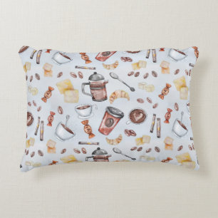 Coffee coffeemania caffeine decorative cushion