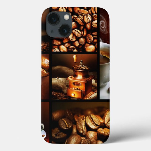 Coffee Collage 2 Case-Mate iPhone Case (Back)