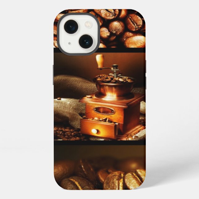 Coffee Collage 2 iPhone Case (Back)