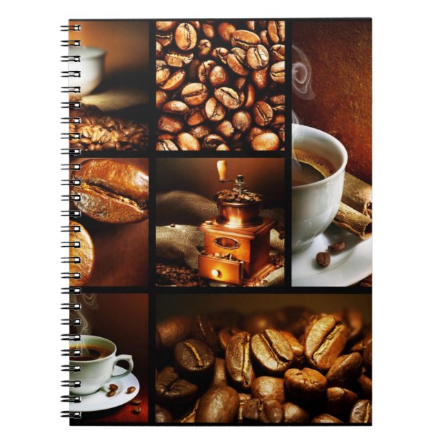 Coffee Collage 2 Notebook (Front)