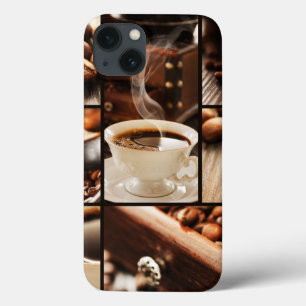 Coffee Collage iPhone 13 Case