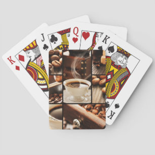 Coffee Collage Playing Cards