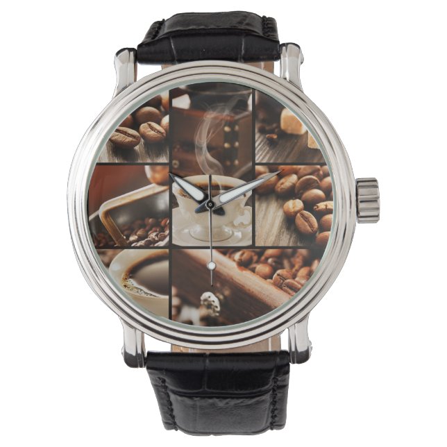 Coffee Collage Watch (Front)