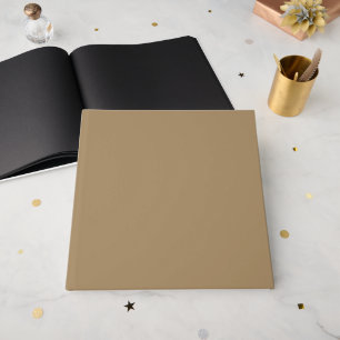 Coffee Color Guest Book – Customizable