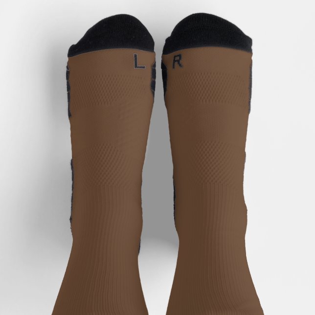 Coffee Coloured  Socks (Top)