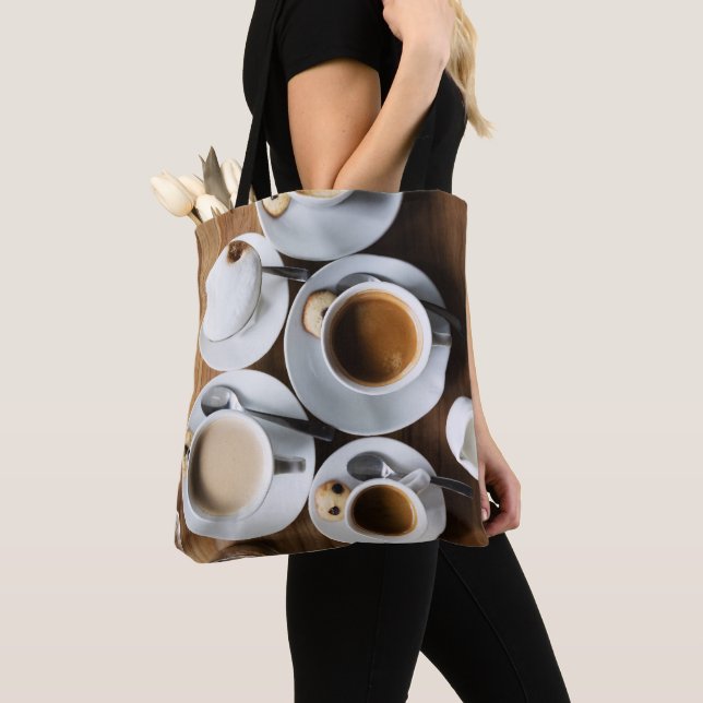 Coffee & Comfort  Tote Bag (Close Up)