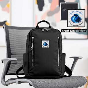 Coffee Consumption Squad Humourous Team Member 15 Cm Square Badge