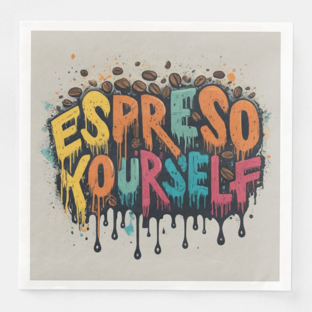 Coffee Conversation Napkins (Front)